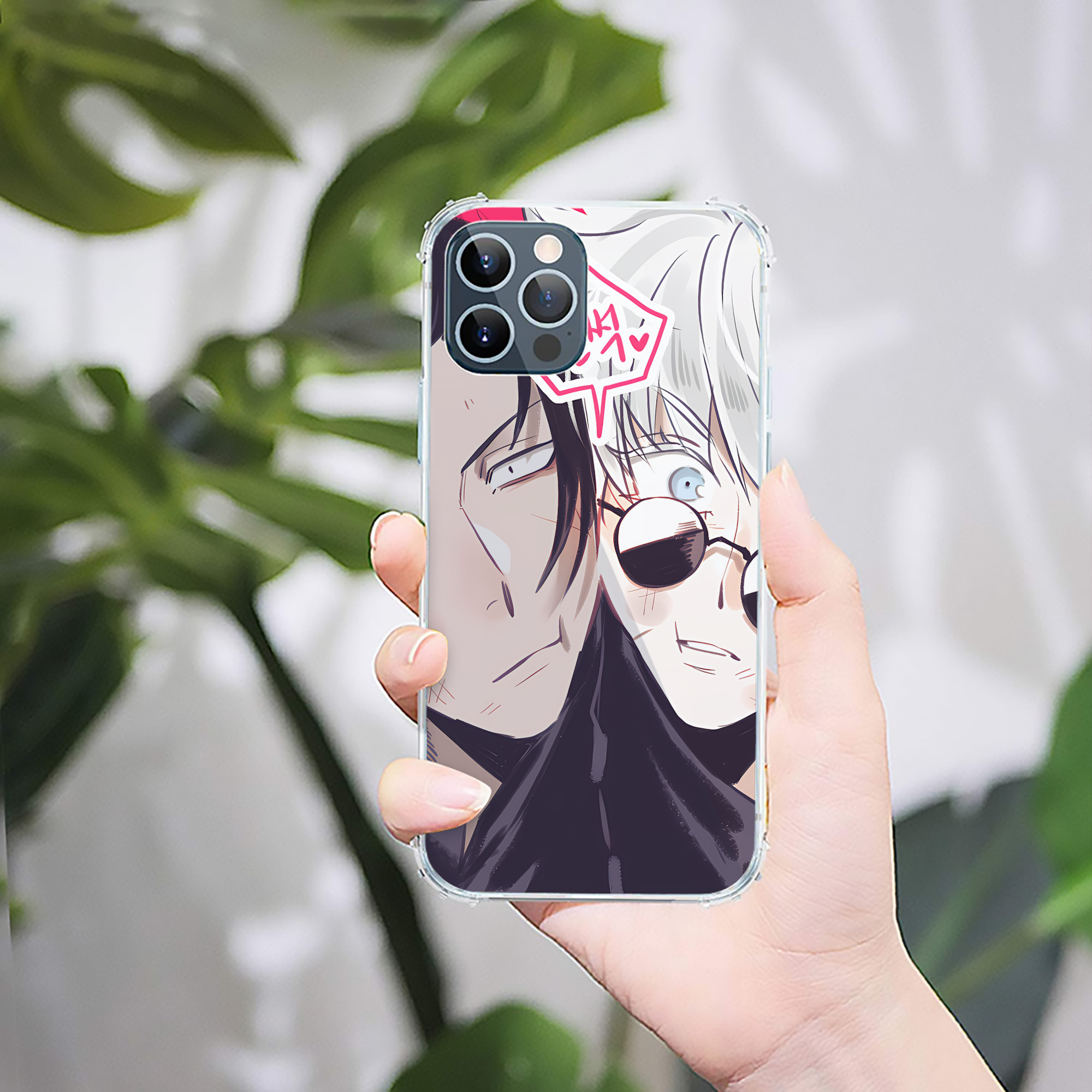 （画像用） SPY×FAMILY间谍家家酒 【iPhone 12シリーズ対応】透明スマホケース（クリアソフトケース）